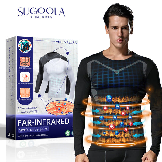 💪🏻Sugoola™ Far-Infrared Tourmaline Magnetic Mens Undershirt